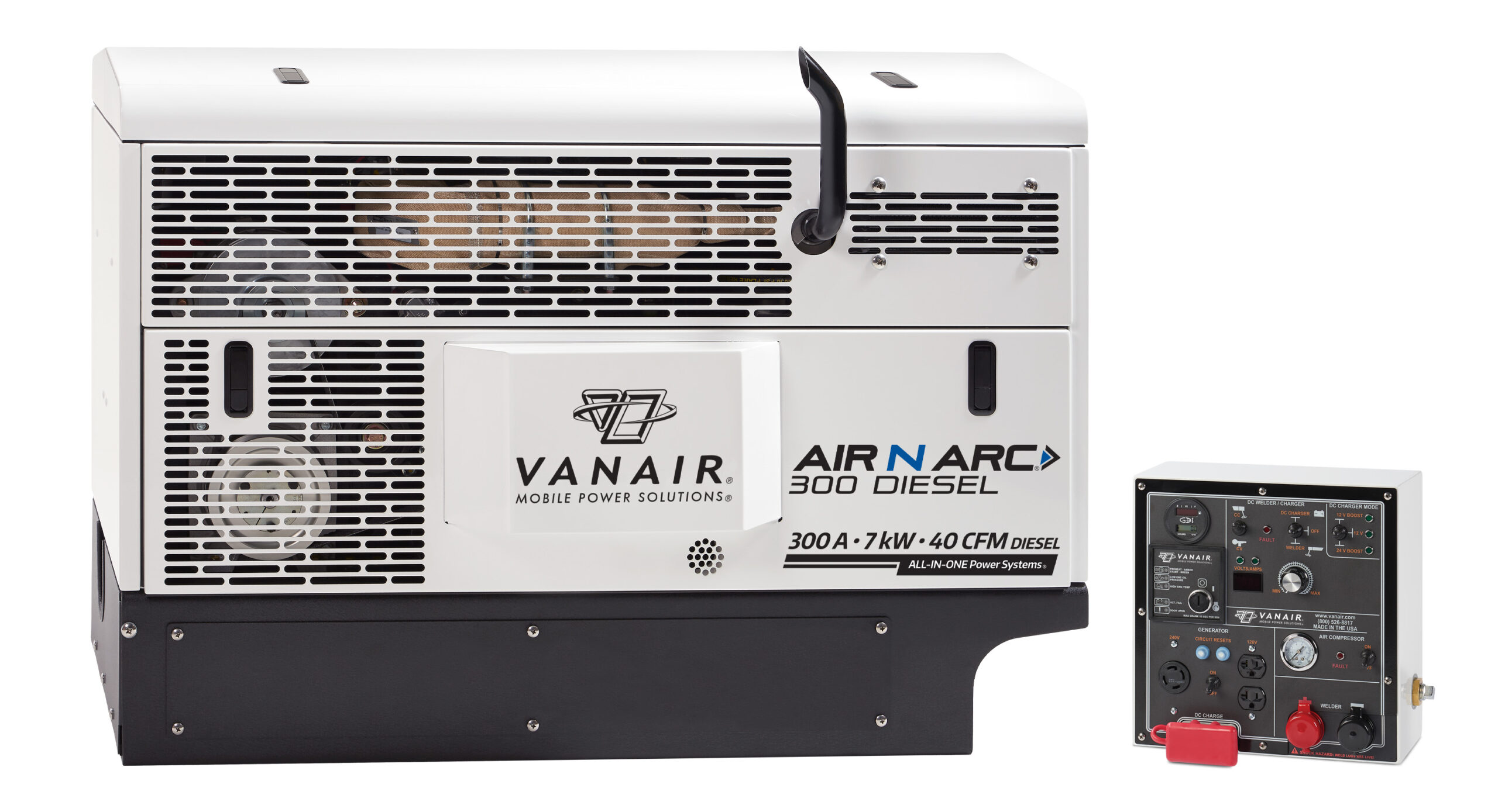 Air N Arc® 330 Diesel ALL-IN-ONE Power System® - Vanair - Mobile Power  Solutions
