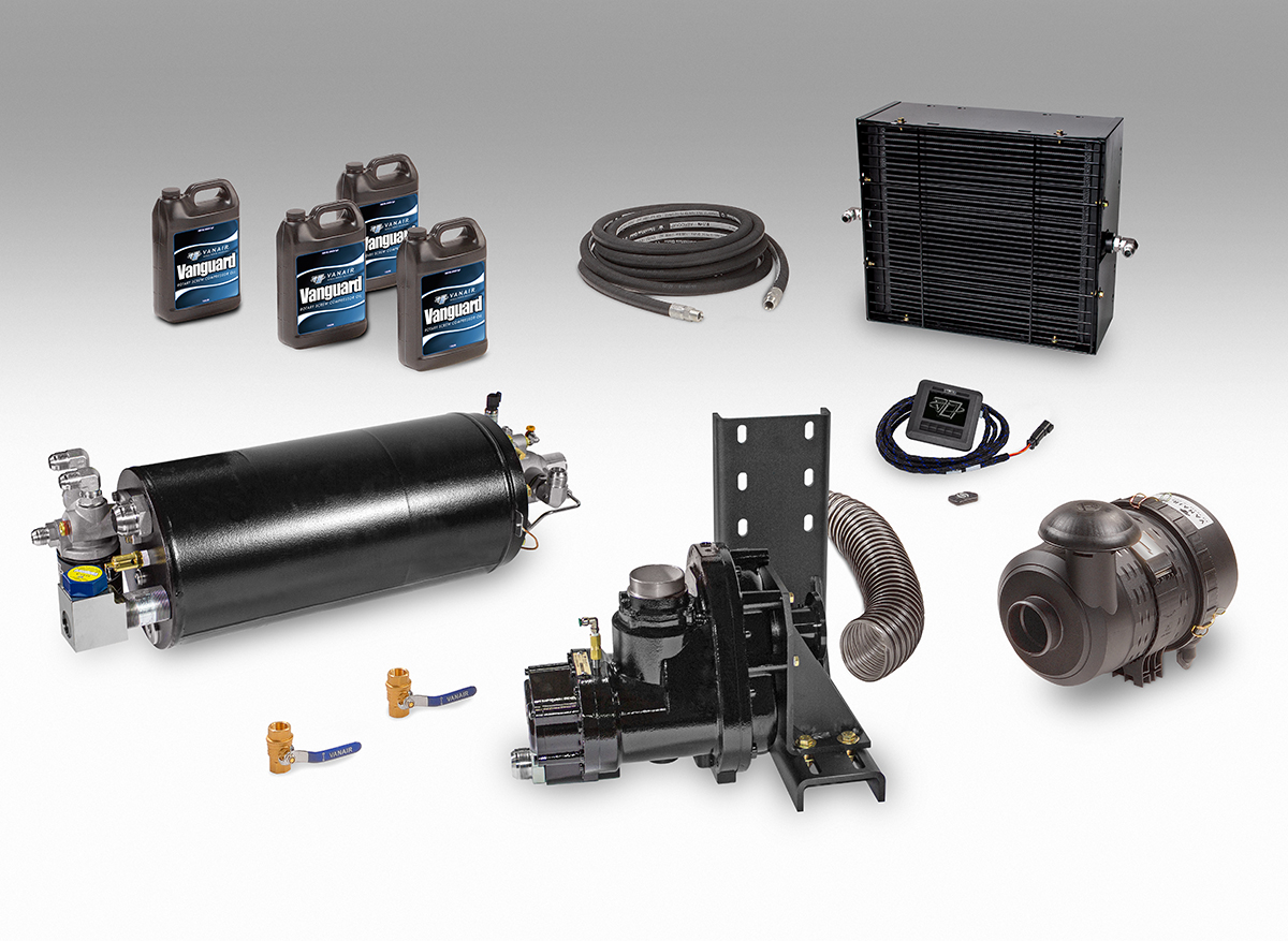 PTO Shaft Driven Air Compressor System - 125 to 200 CFM- RAM® UDSM