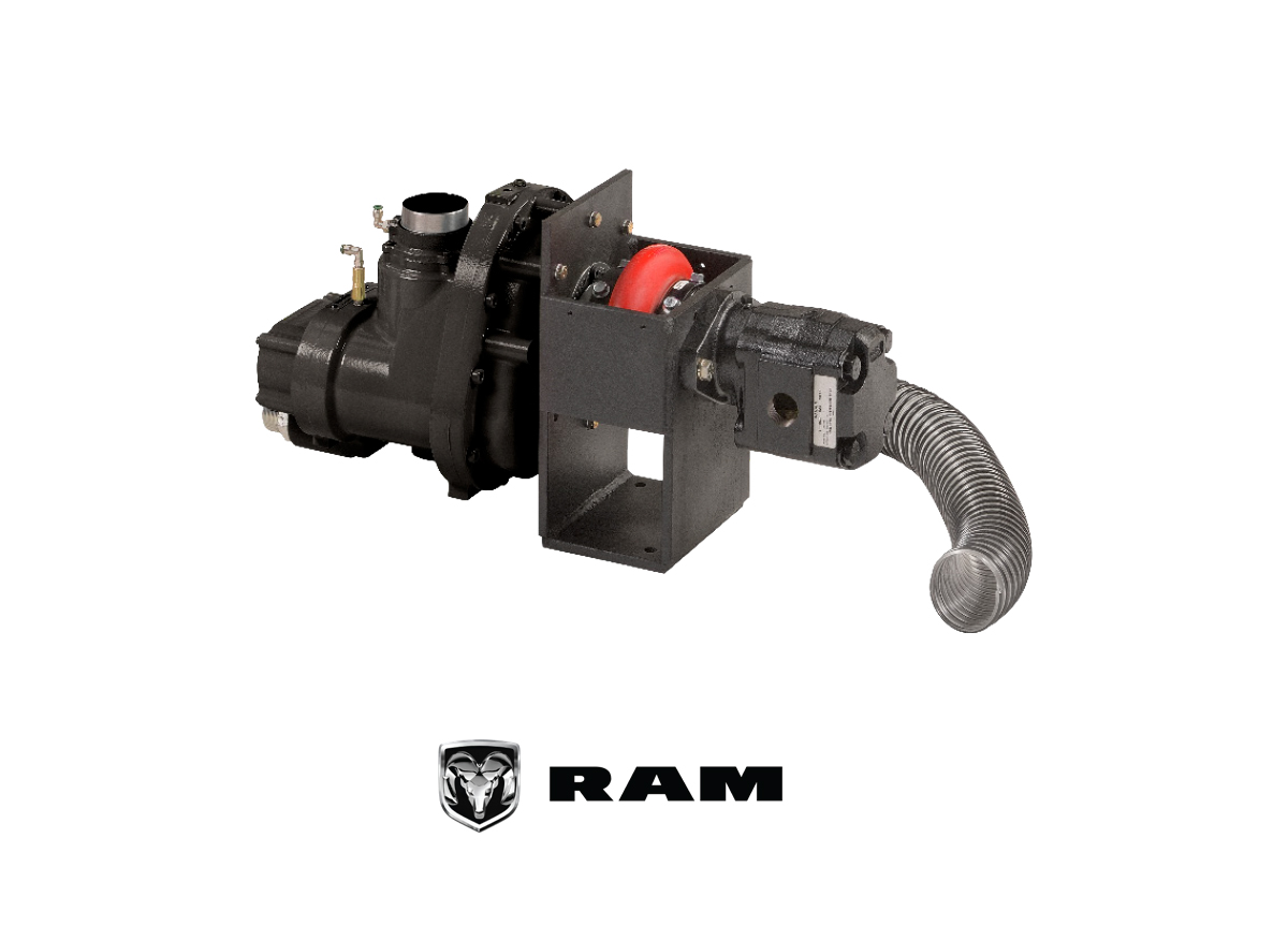 Hydraulic Driven Air Compressor System – 125 to 185 CFM-RAM® UDSM