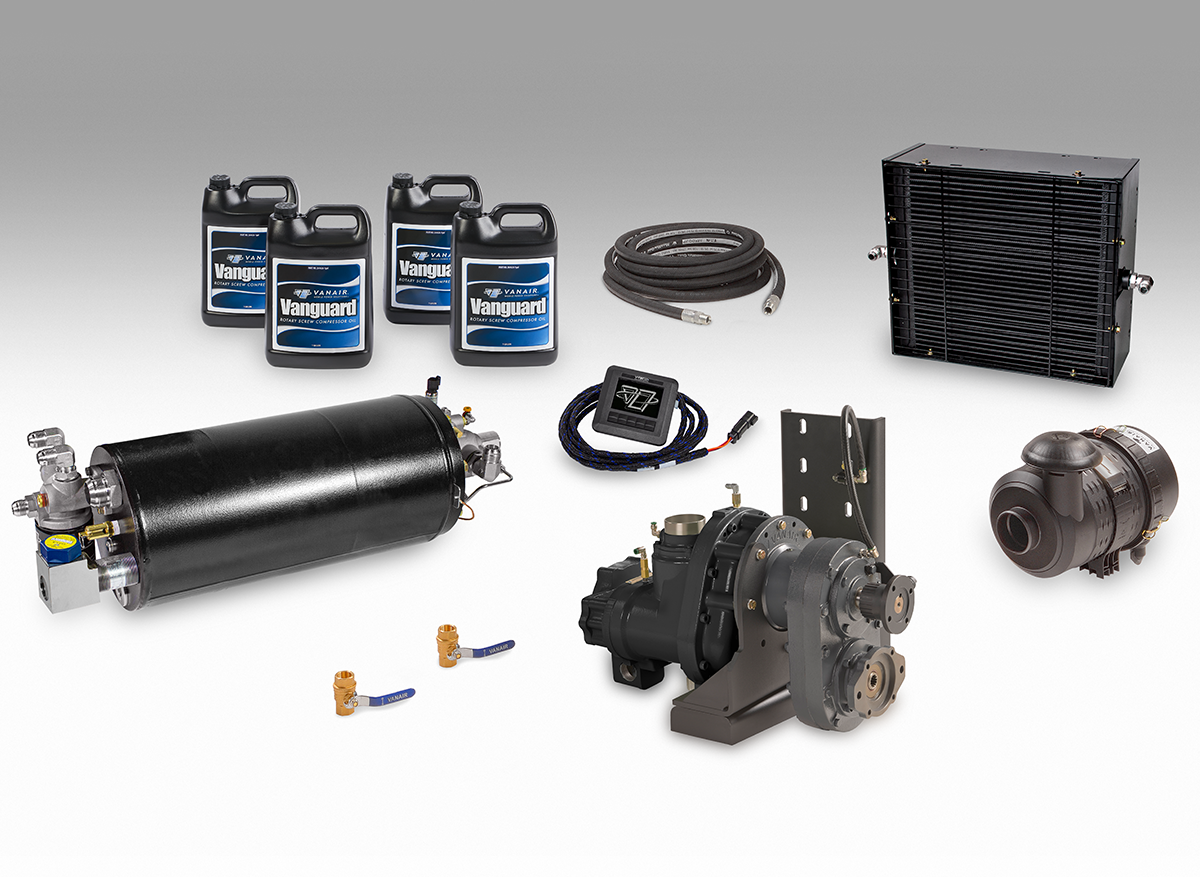 V2™ Multi-Drive Air Compressor/Hydraulic Pump Pad System Kit