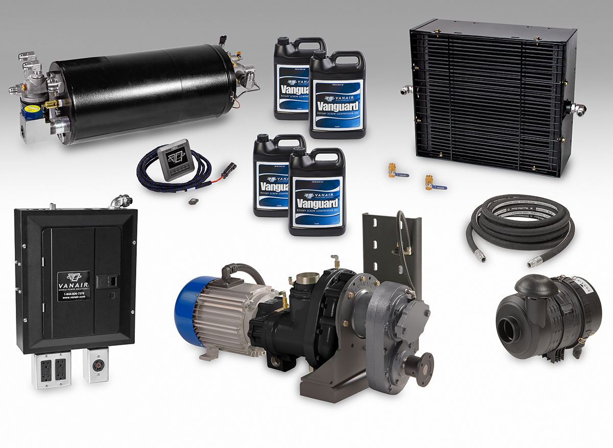 V3™ Multi-Drive Air Compressor/AC Generator/Hydraulic Pump Pad System – Ford® Kit
