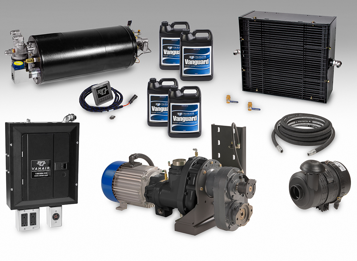 V3™ Multi-Drive Air Compressor/AC Generator/Hydraulic Pump Pad System Kit