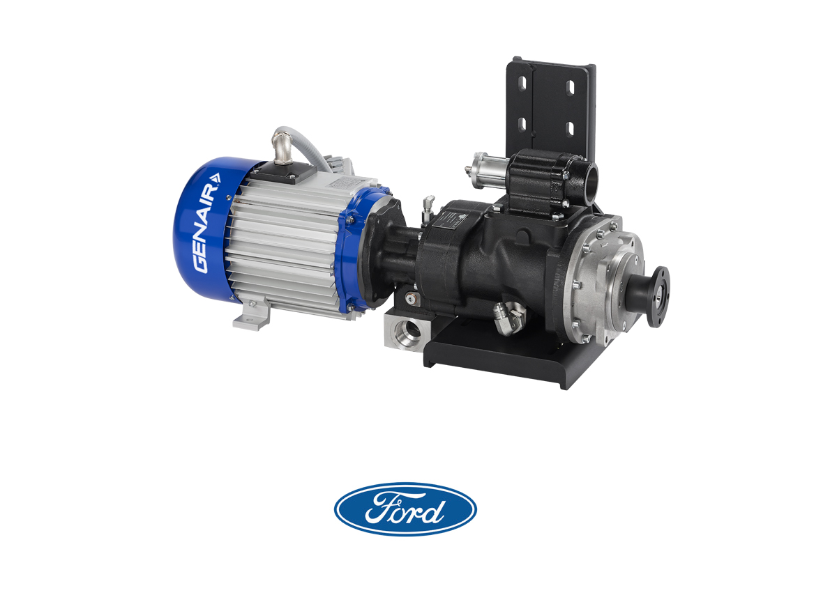 Genair® Rotary Screw Air Compressor/Generator System – 125 to 185 CFM – Ford®