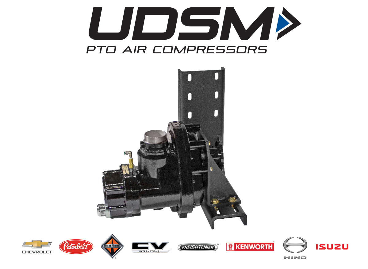 PTO Shaft Driven Air Compressor System – 60 to 300 CFM- Standard UDSM