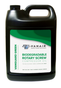 Vanguard™ Green Biodegradable Rotary Screw Compressor Oil Vanguard™ Green Biodegradable Rotary Screw Compressor Oil