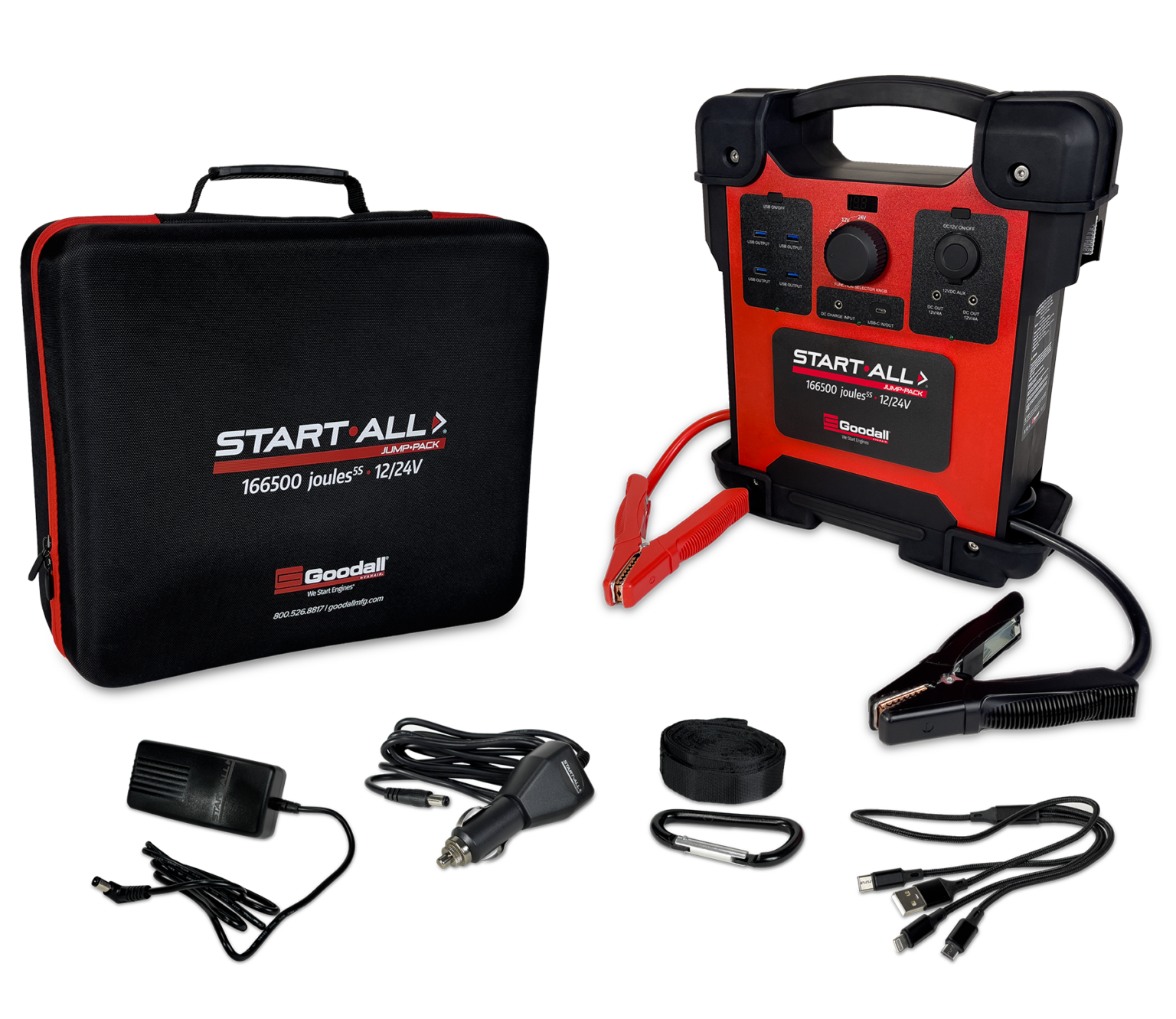 Start•All Jump•Pack® 12/24V Vanair Mobile Power Solutions