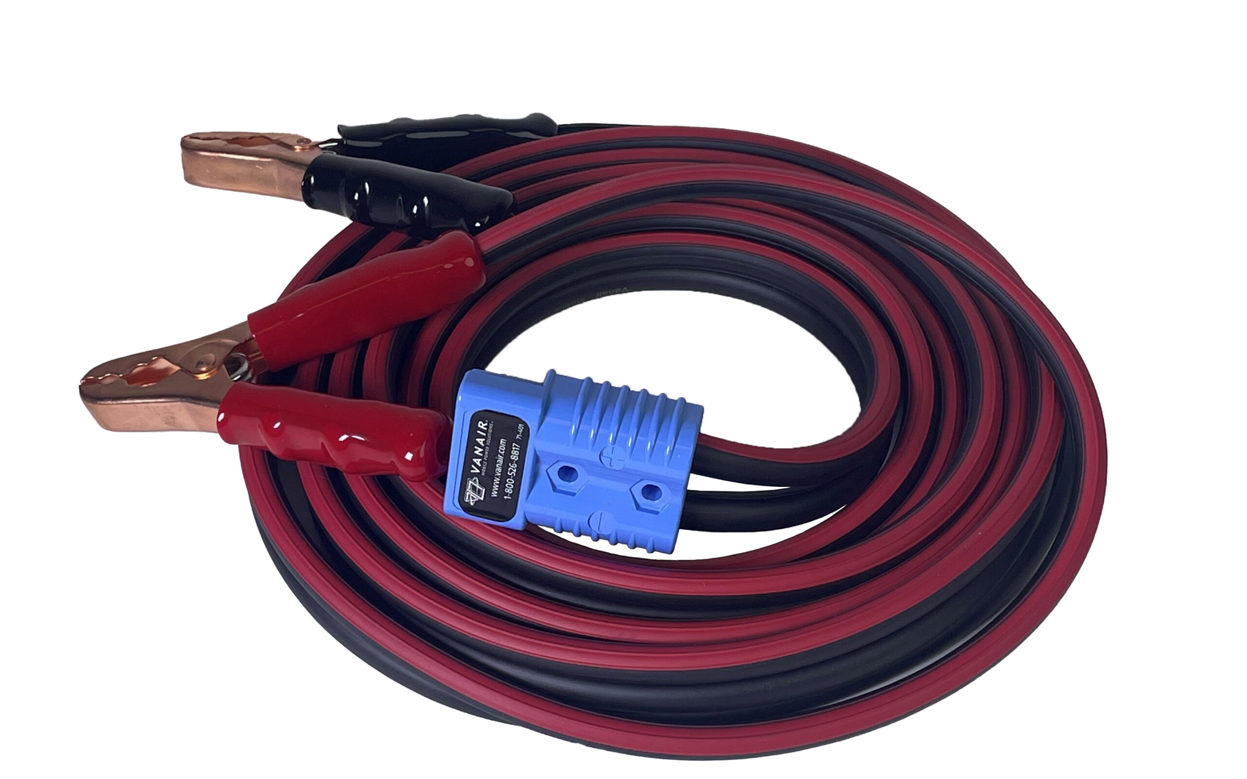 Goodall®, Standard-Duty, Clamp-Ended Booster Cable with Plug- 2 Gauge