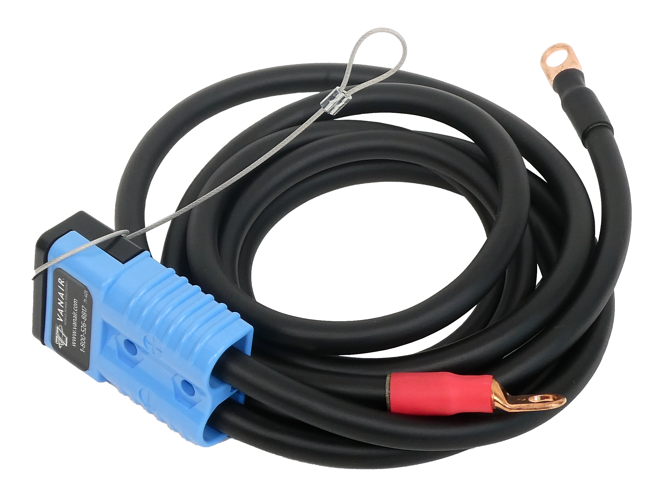 Goodall®, Standard-Duty, Battery Lead Cable with Plug and Weather Cap- 2 Gauge