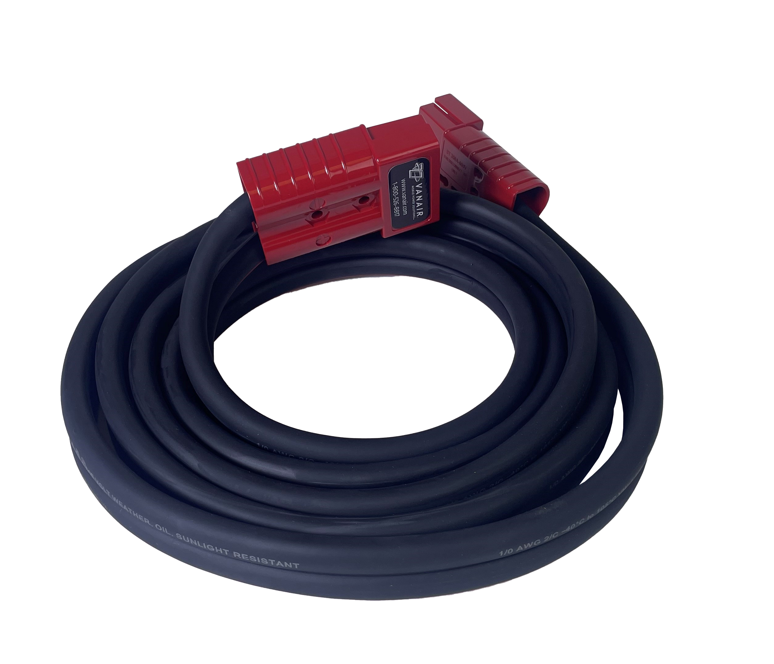 Goodall®, Industrial-Duty, Plug-Ended Booster Cable- 1/0 Gauge