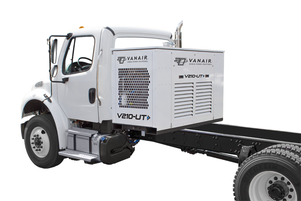 Vanair® V210-UT Utility Mount Air Compressor on Truck