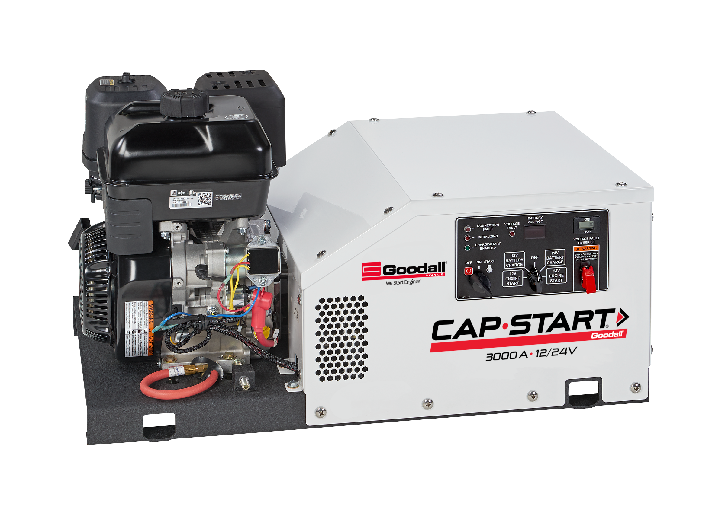Cap•Start® 3000 AMP - 240 AMP Alternator