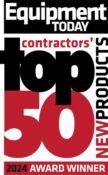 2024 Equipment Today - Contractors' Top 50 New Products Award Logo
