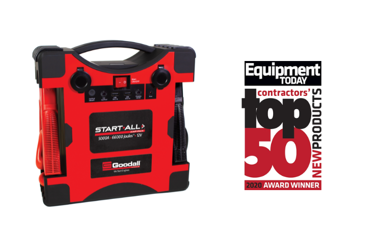 Start•All Jump•Pack® as 2020 Contractors' Top 50 New Products Award Recipient Start•All Jump•Pack® as 2020 Contractors' Top 50 New Products Award Recipient