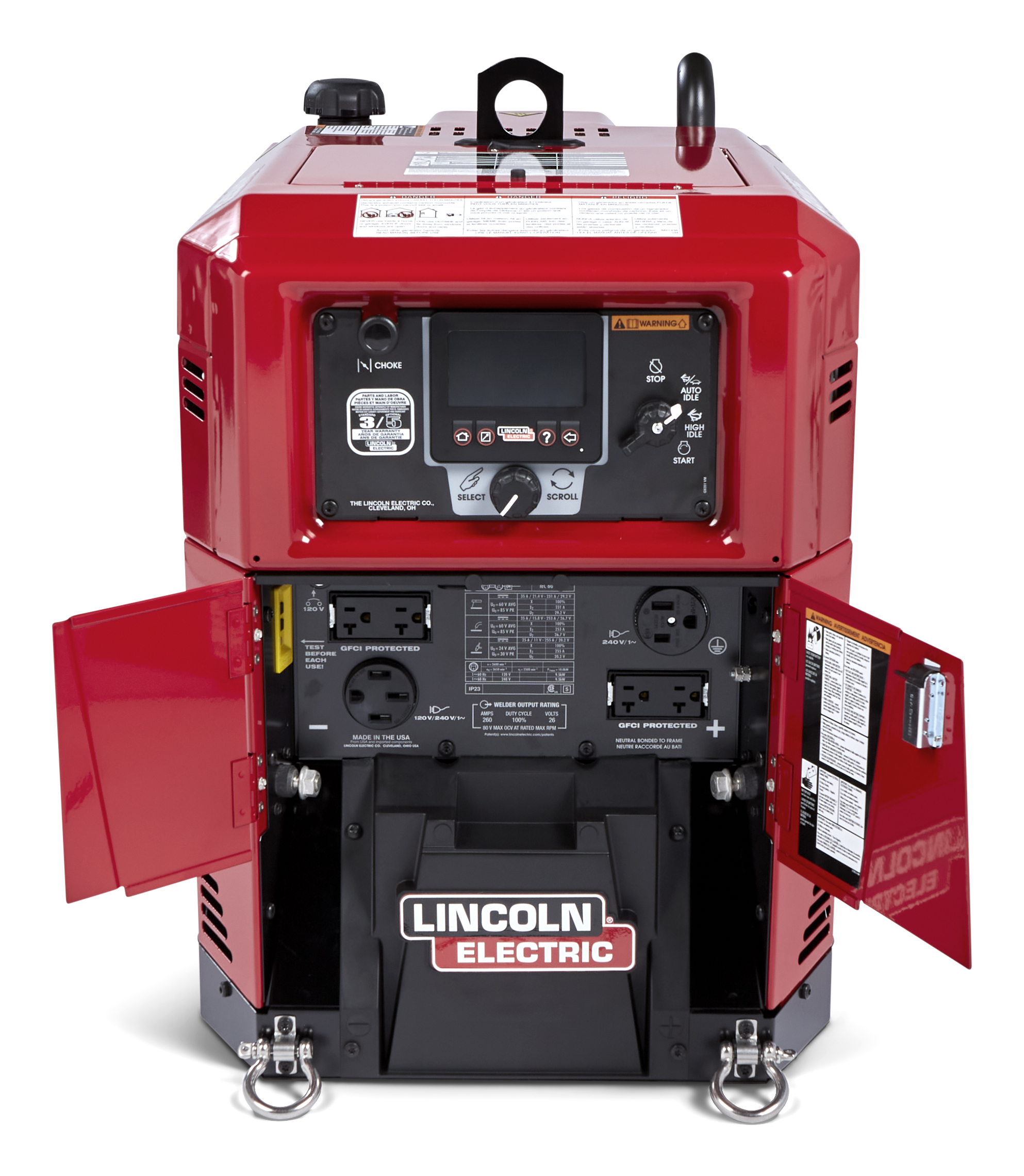 K3458-1 Ranger® 260MPX™ Engine Driven Welder/Generator (Kohler®)