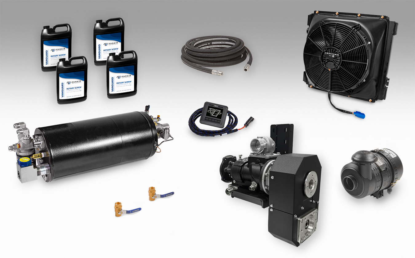 V2™ Multi-Drive Air Compressor/Hydraulic Pump Pad System – Ford® Kit V2™ Multi-Drive Air Compressor/Hydraulic Pump Pad System – Ford® Kit