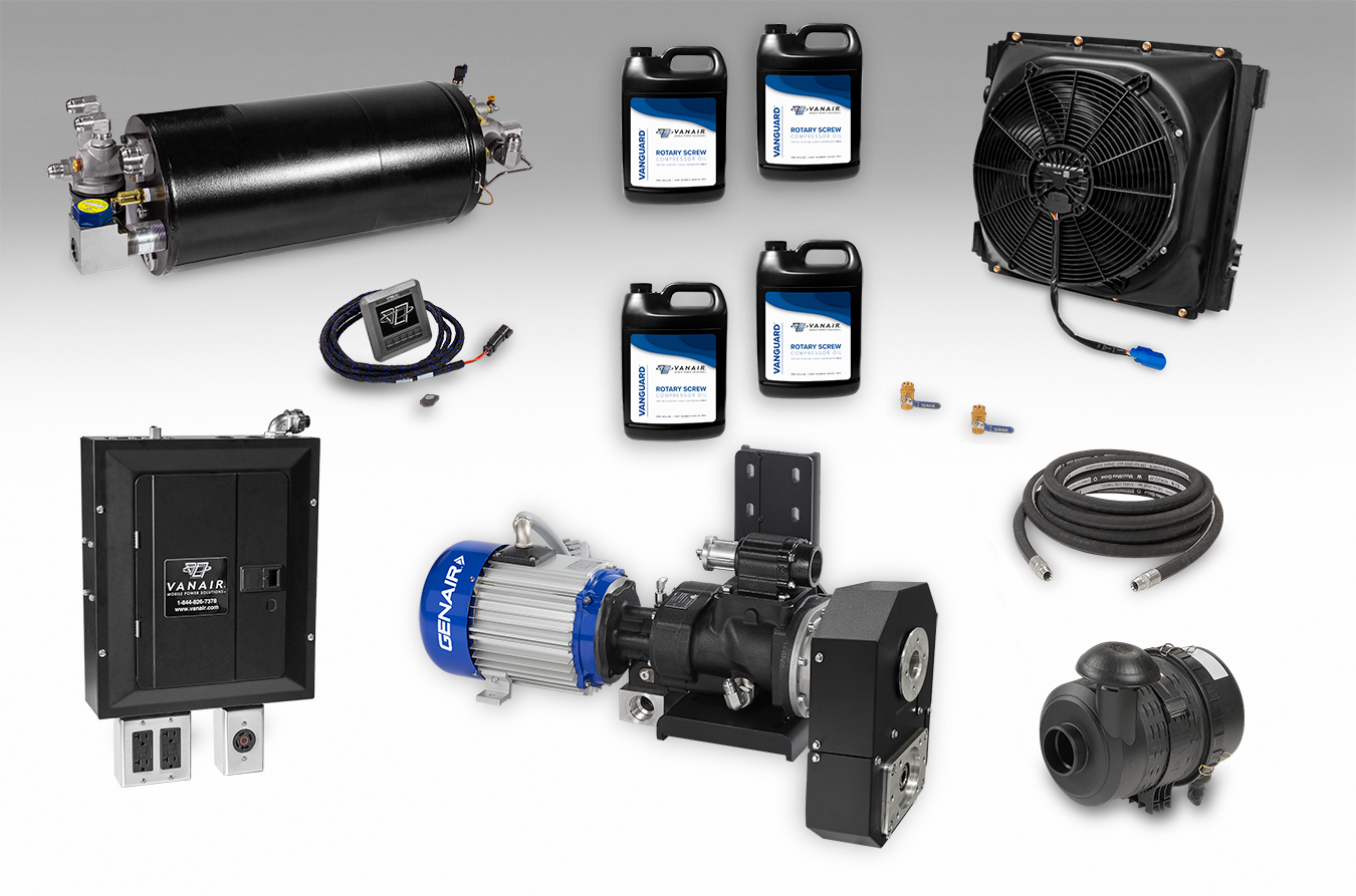 V3™ Multi-Drive Air Compressor/AC Generator/Hydraulic Pump Pad System – Ford® Kit
