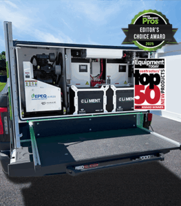 EPEQ® Mobile Support Box with Green Industry Pros and Equipment Today Awards