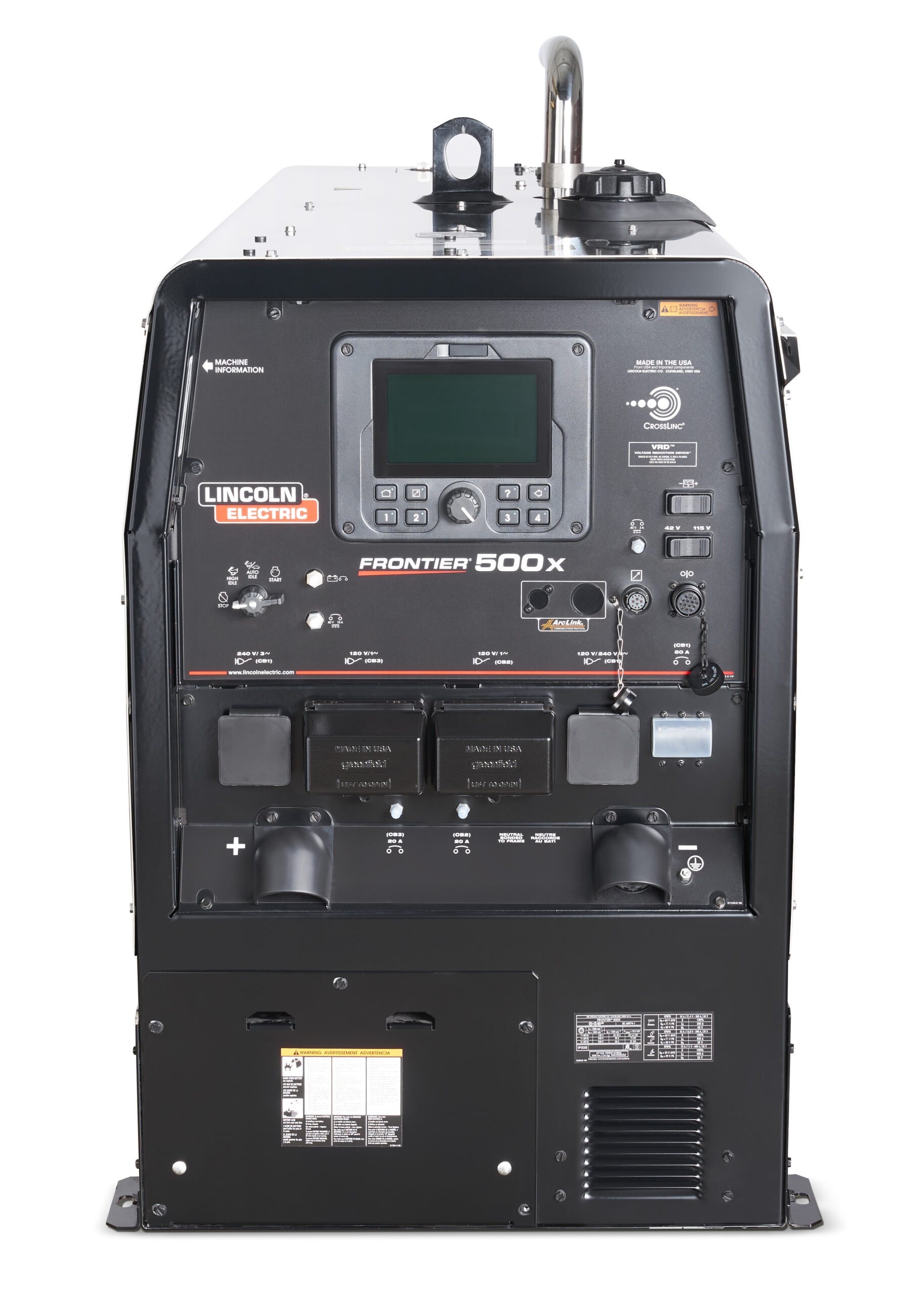 Frontier® 500X (Kubota®) Engine Driven Welder/Generator Frontier® 500X (Kubota®) Engine Driven Welder/Generator