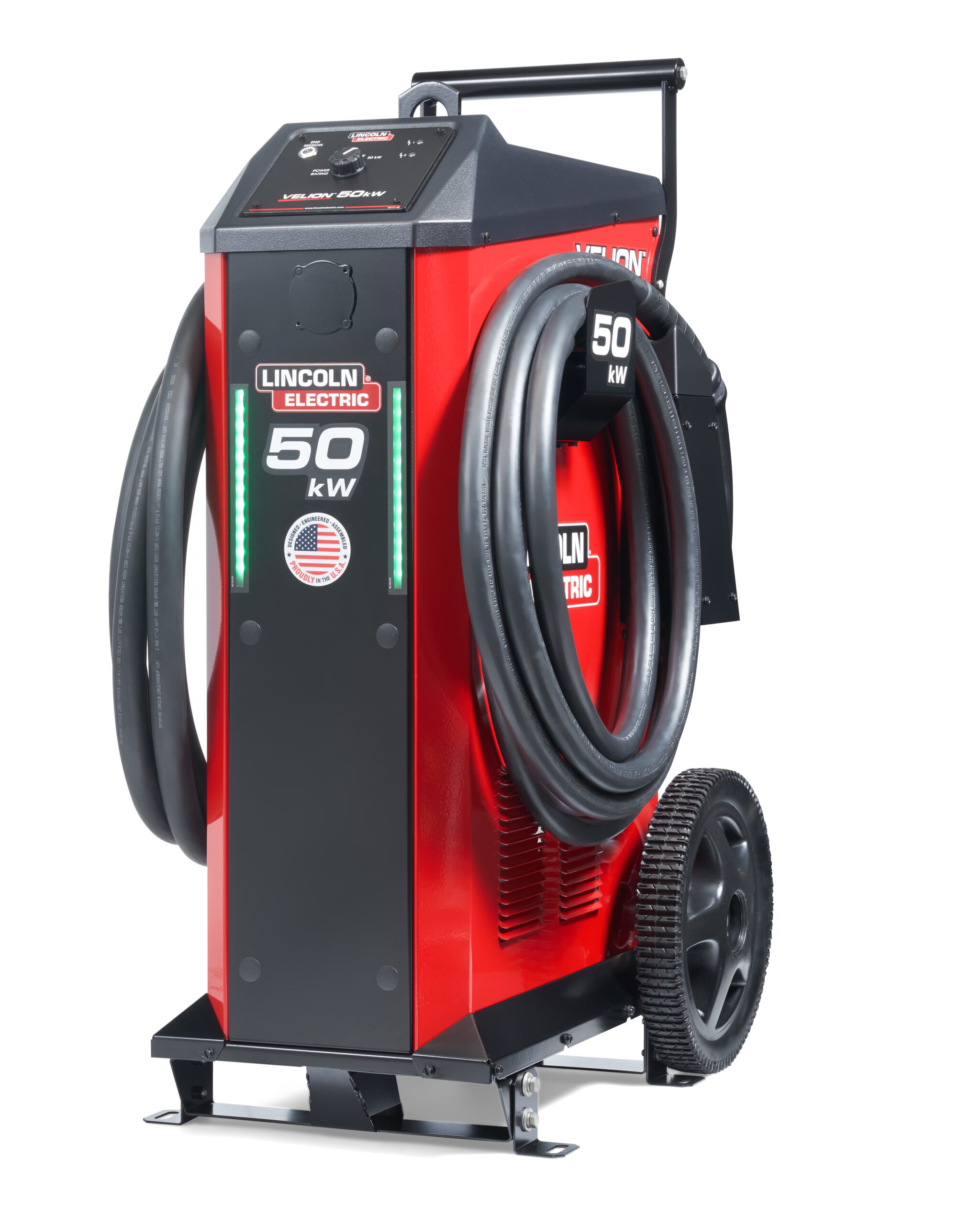 Velion® 50kW Mobile DC Fast Charger with Wheels and 25 ft. Cables One-Pak® (K6021-2)