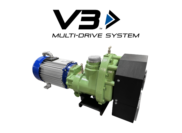 V3™ Multi-Drive Air Compressor/ AC Generator/ Hydraulic Pump Pad System