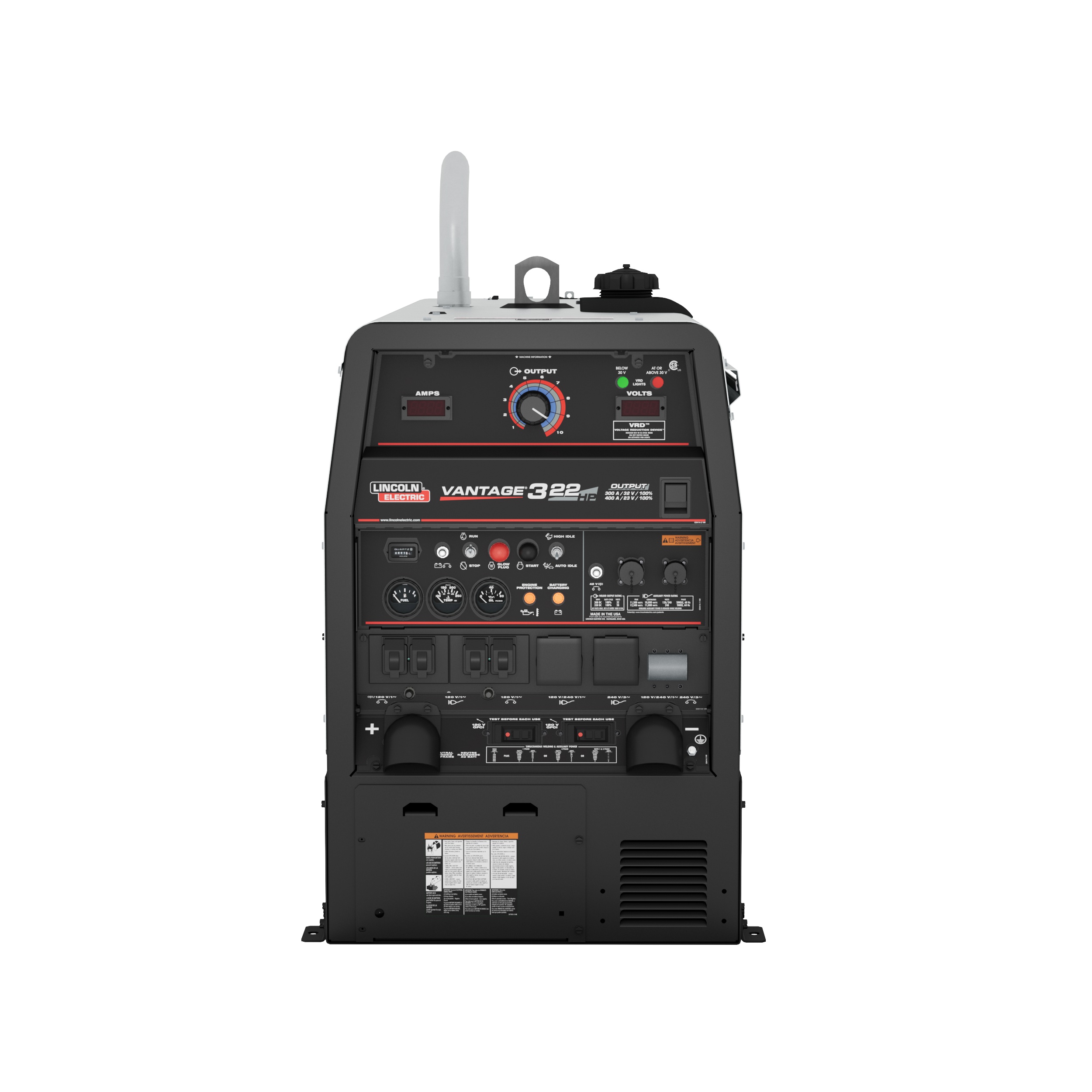Vantage® 322 (Kubota®) Diesel Engine Driven Welder/Generator Vantage® 322 (Kubota®) Diesel Engine Driven Welder/Generator