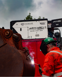 Welding with Air N Arc® 330 Diesel ALL-IN-ONE Power System® Welding with Air N Arc® 330 Diesel ALL-IN-ONE Power System®