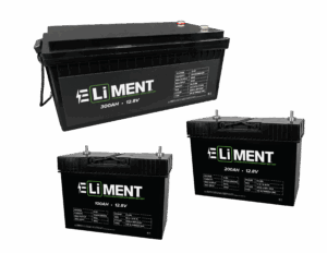 12V ELiMENT® Batteries - 100Ah, 200Ah, and 300Ah