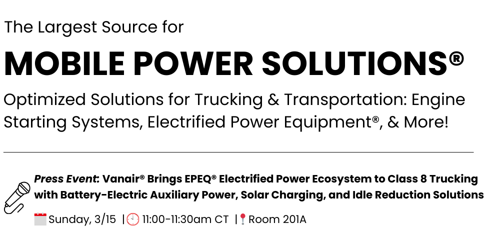 Vanair®, a Lincoln Electric Company, at TMC 2026