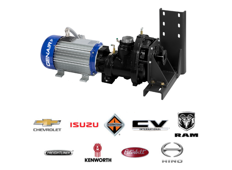 Genair® Rotary Screw Air Compressor/Generator System – 125 to 185 CFM Genair® Rotary Screw Air Compressor/Generator System – 125 to 185 CFM