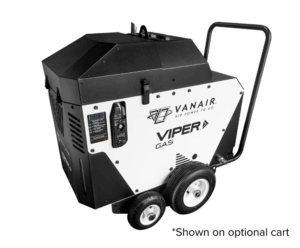 Viper™ Gas Rotary Screw Air Compressor on Optional Cart Viper™ Gas Rotary Screw Air Compressor on Optional Cart
