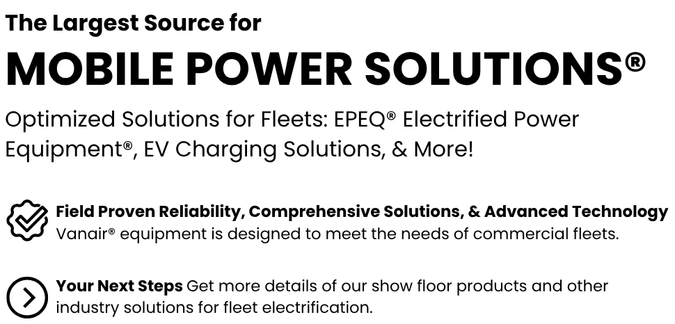 Vanair®, a Lincoln Electric Company, at ACT Expo 2026 Vanair®, a Lincoln Electric Company, at ACT Expo 2026