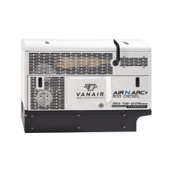 Vanair® Air N Arc® 300 ALL-IN-ONE Power System® with rotary screw compressor and OEM maintenance kit access