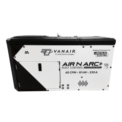 Vanair® Air N Arc® 330 Diesel ALL-IN-ONE Power System® with OEM maintenance kit access