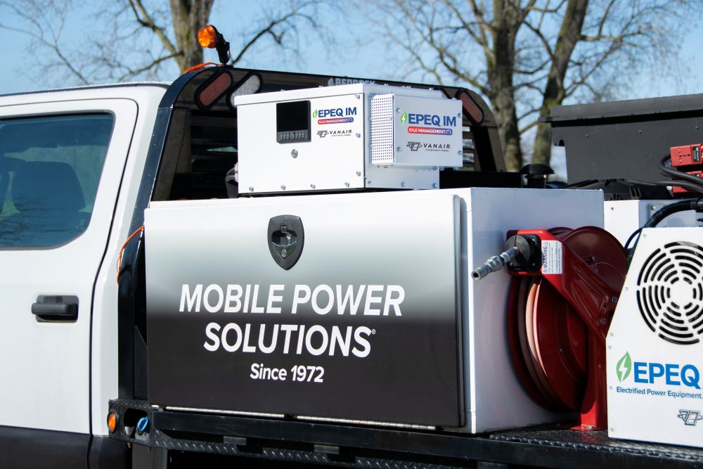 EPEQ® IM HVAC 48V Auxiliary Unit Mounted on Truck