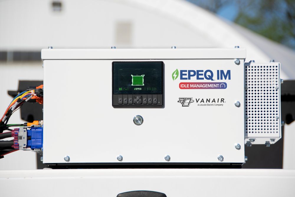 EPEQ® IM HVAC 48V Auxiliary Unit Mounted on Truck