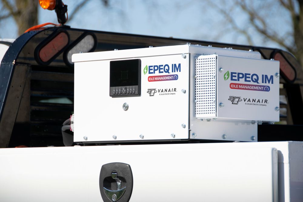 EPEQ® IM HVAC 48V Auxiliary Unit Mounted on Truck