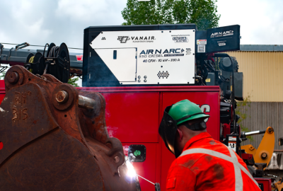 Welding with Air N Arc® 330 Diesel - 40 CFM